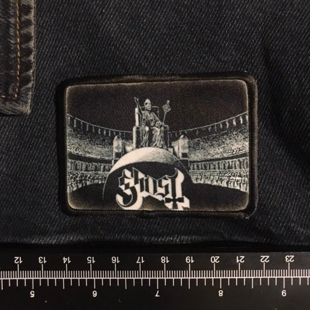 Ghost band B&W patch - Picture 2 of 2